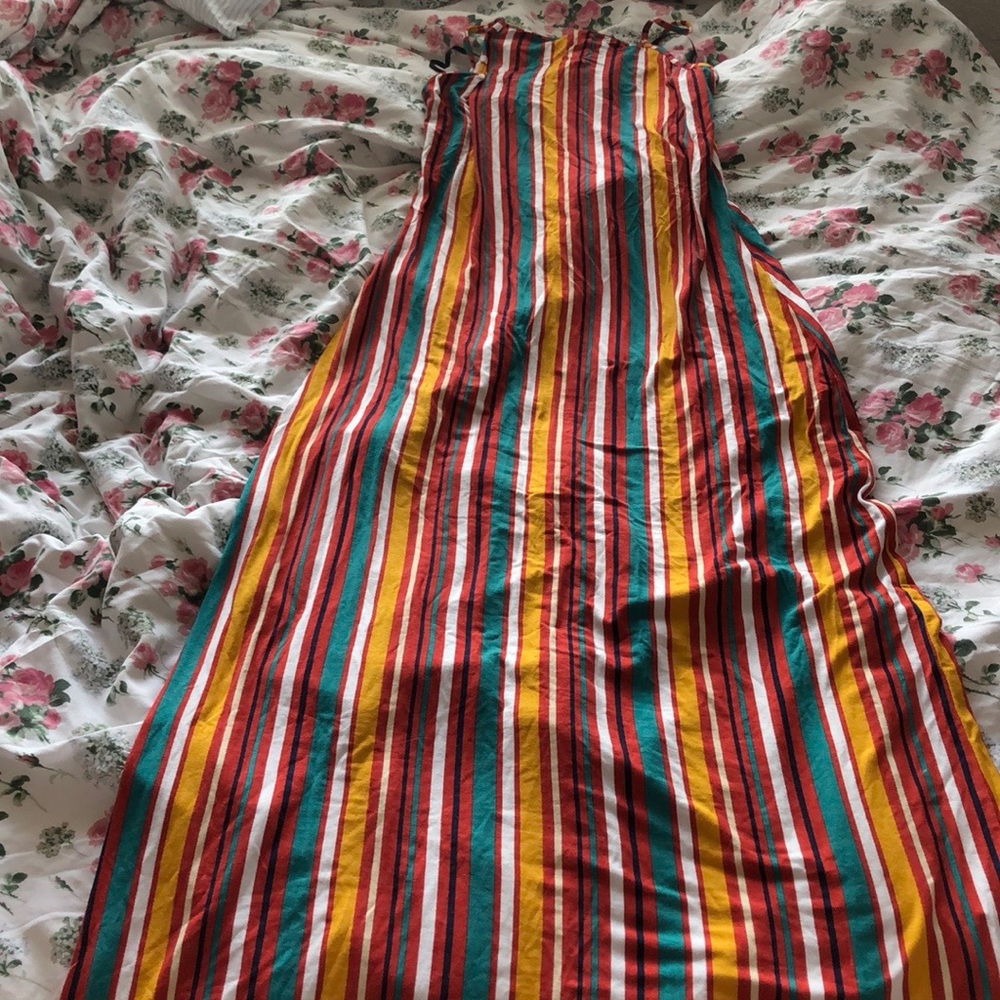 ☀️ Forever 21 stripe summer maxi dress ☀️